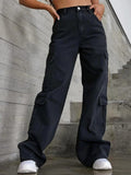 Denim 8 Pocket Cargo Jeans