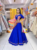 Blue  Lehenga Choli