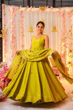 Designer Parrot Anarkali Suit for Wedding Wear