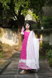 Luxury Pink Anarkali Suit with Heavy Embroidery Work