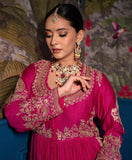 Fancy Pink Anarkali Dress for Wedding and Parties