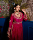 Fancy Pink Anarkali Dress for Wedding and Parties