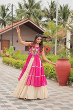 Designer Rani Lehenga Choli Gamathi Work Traditional Festive Wear for Women