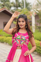 Rani Designer Lehenga Choli Gamathi Work Fully Stitched Festive Outfit
