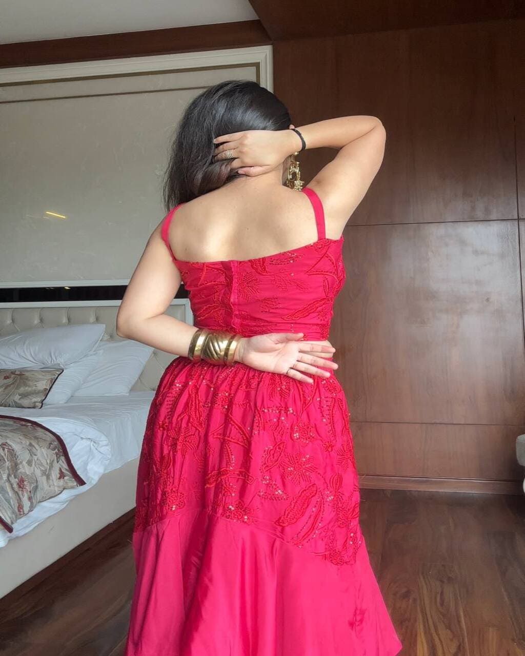 Elegant Pink Indo Western Skirt Outfit with Cape Dupatta for Festive and Party Wear