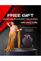 Golden Indo Western Skirt Set with Free Necklace Gift for Women Designer Wedding and Party Wear Outfit